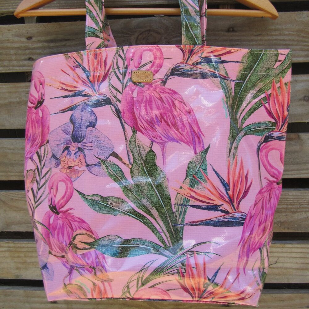 RETIRED Consuela Grab "N" Go Brynn Flamingo Tote (14x14)